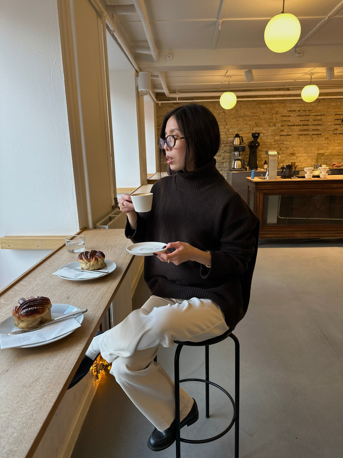 Neve wool sweater - Espresso