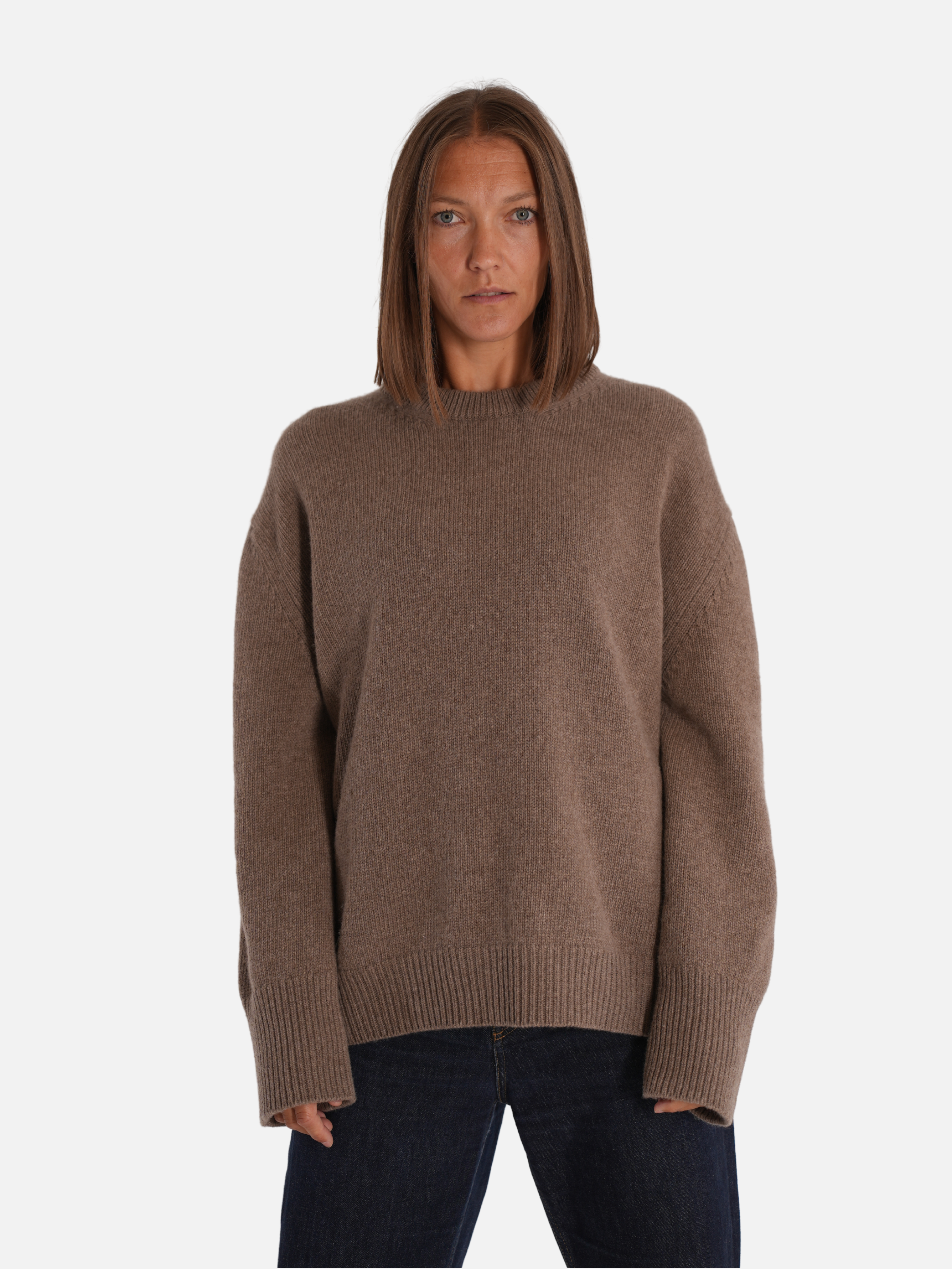 Camilla wool sweater - Brown
