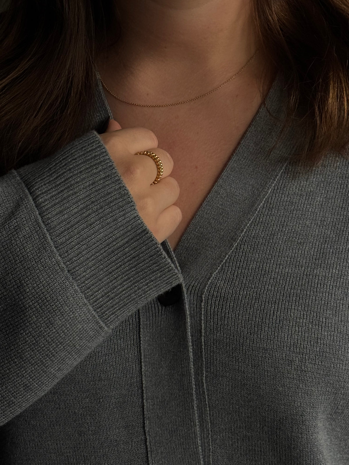 Fiore cardigan - Grey