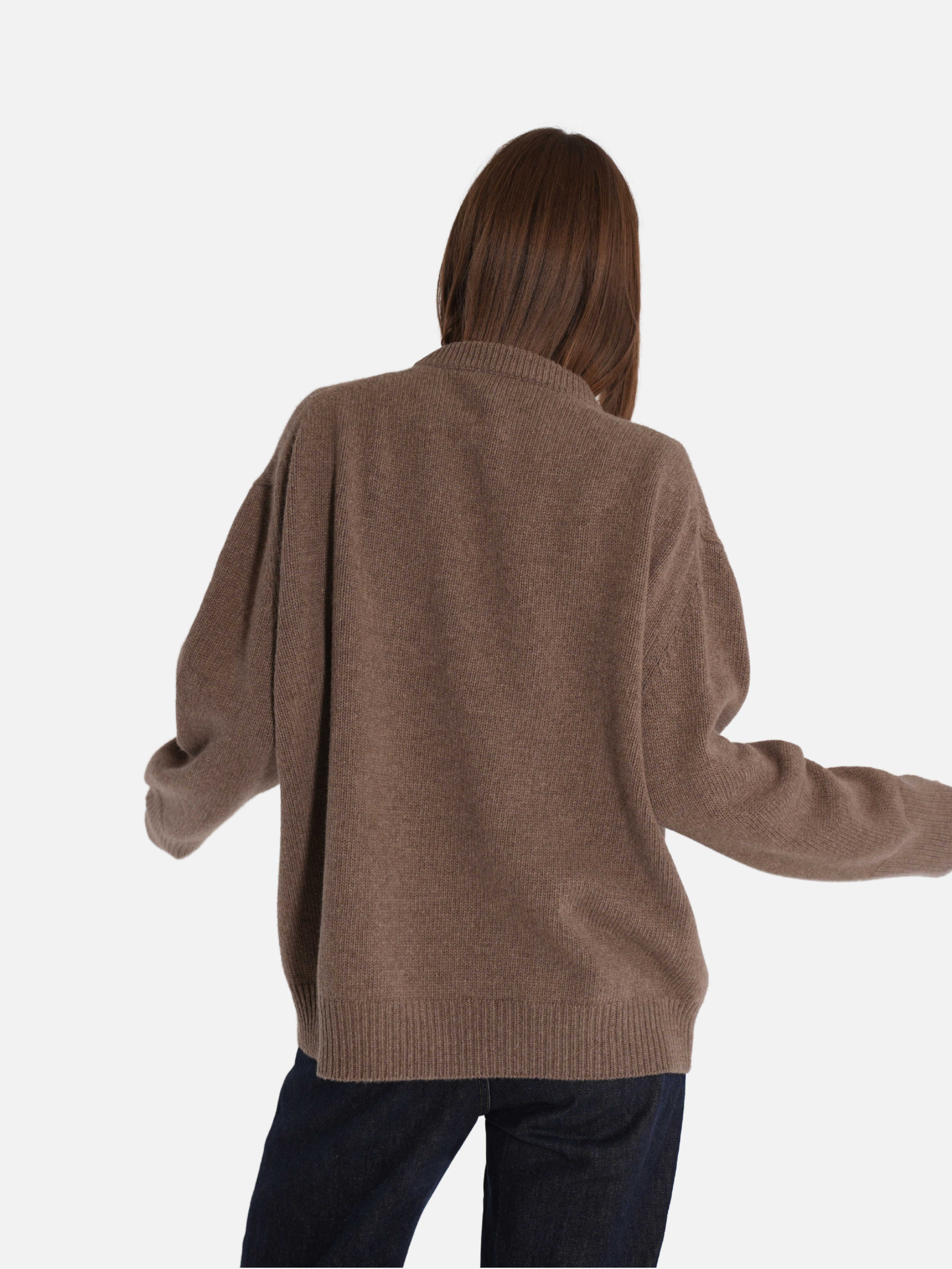 Camilla wool sweater - Brown