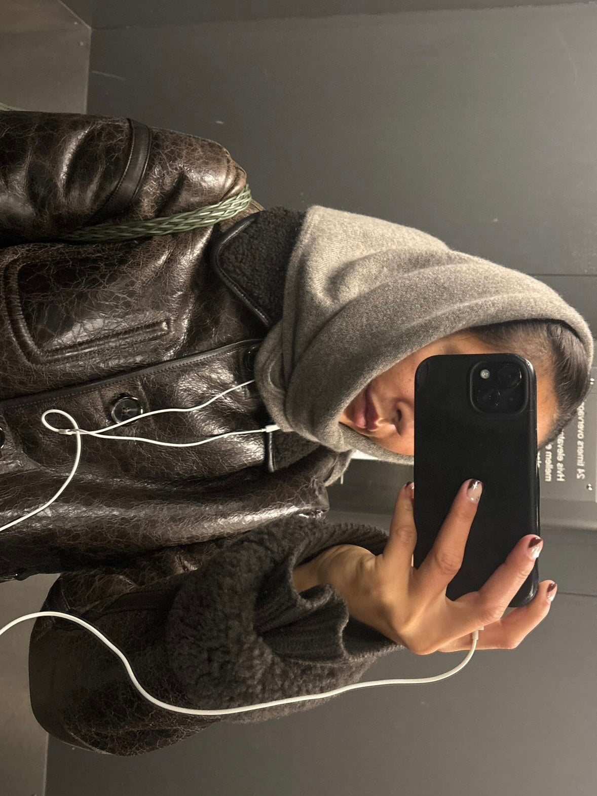 Como cashmere scarf - Greige