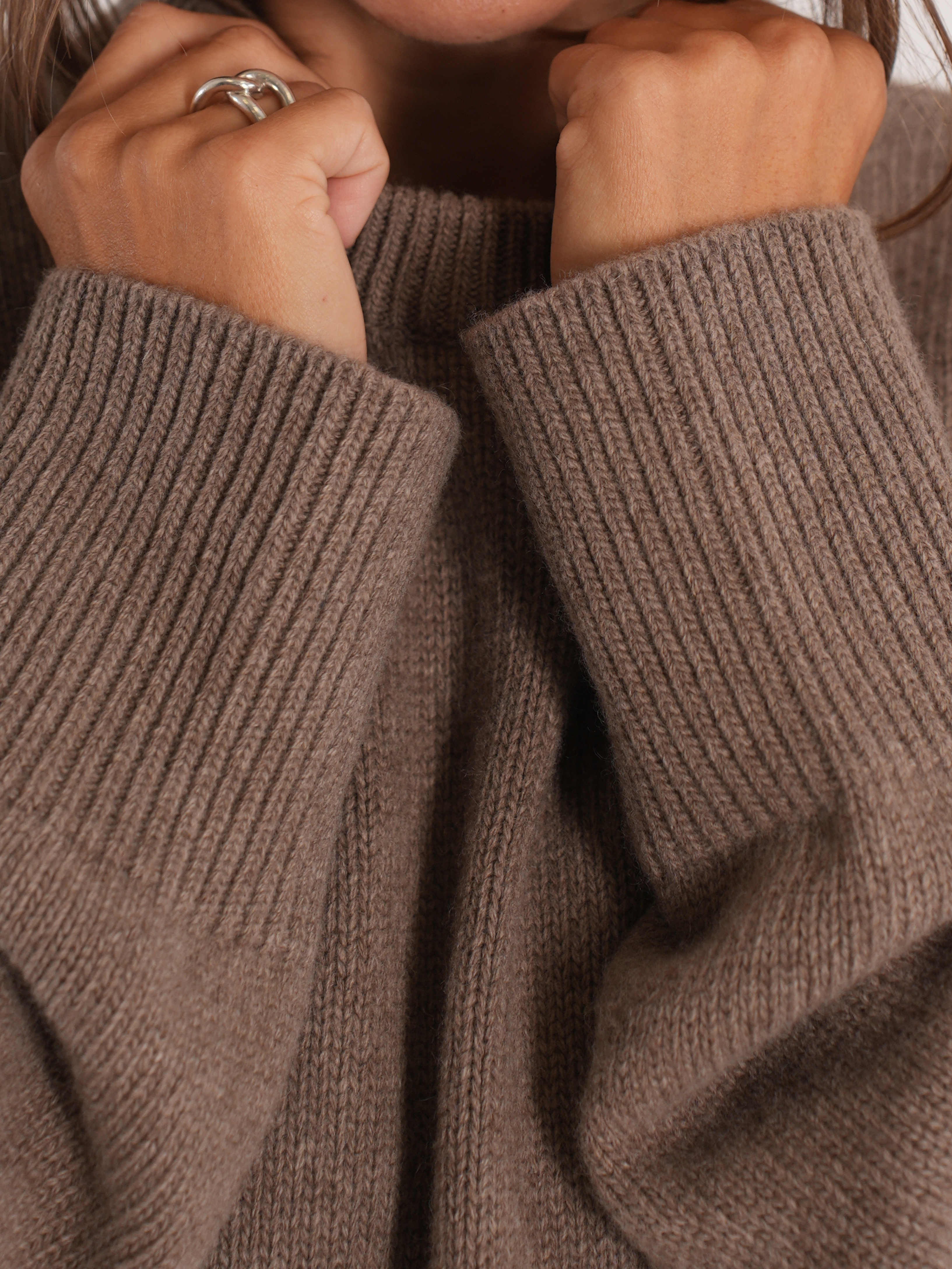 Lana wool sweater - Brown