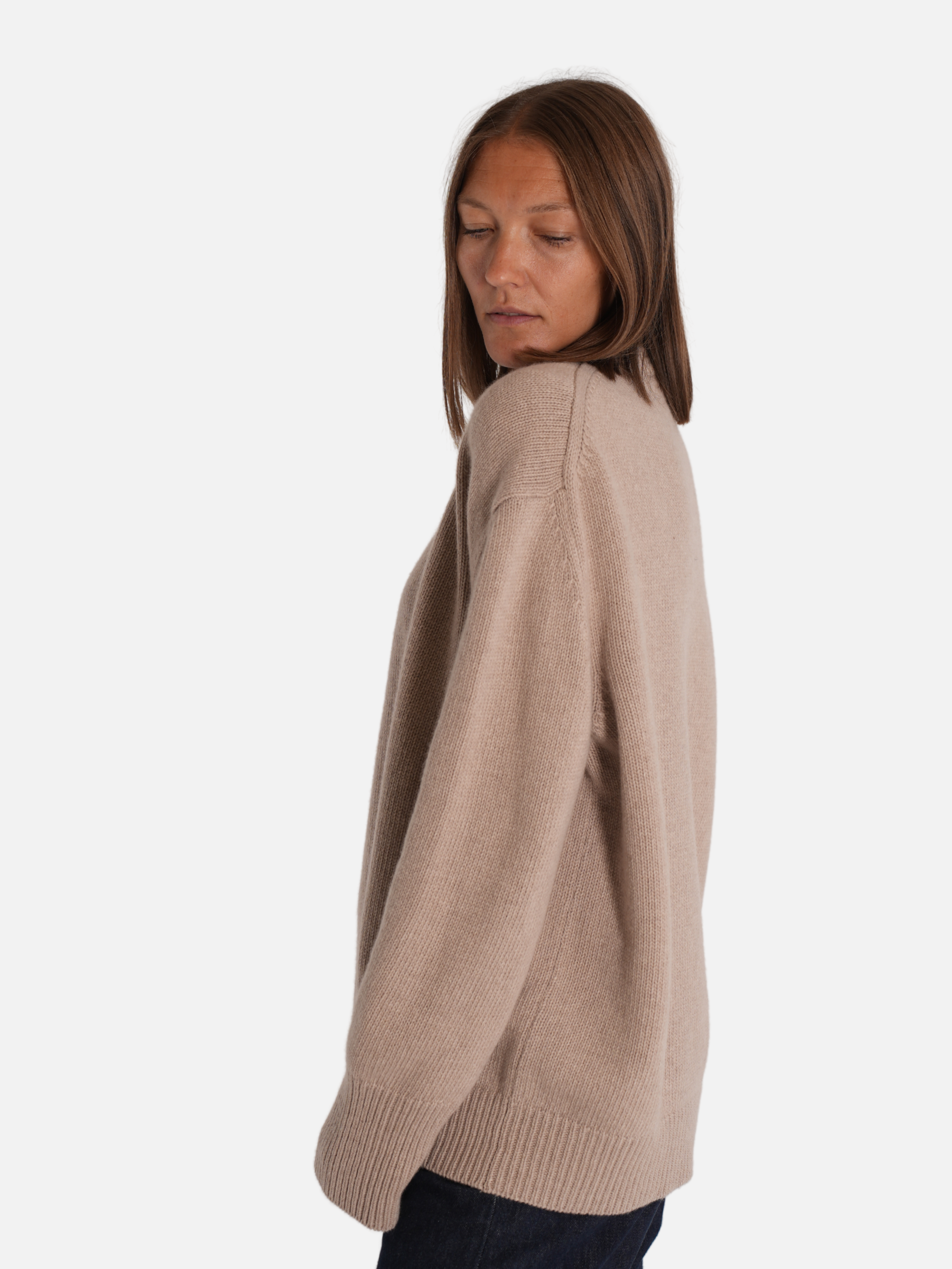 Camilla wool sweater - Sand