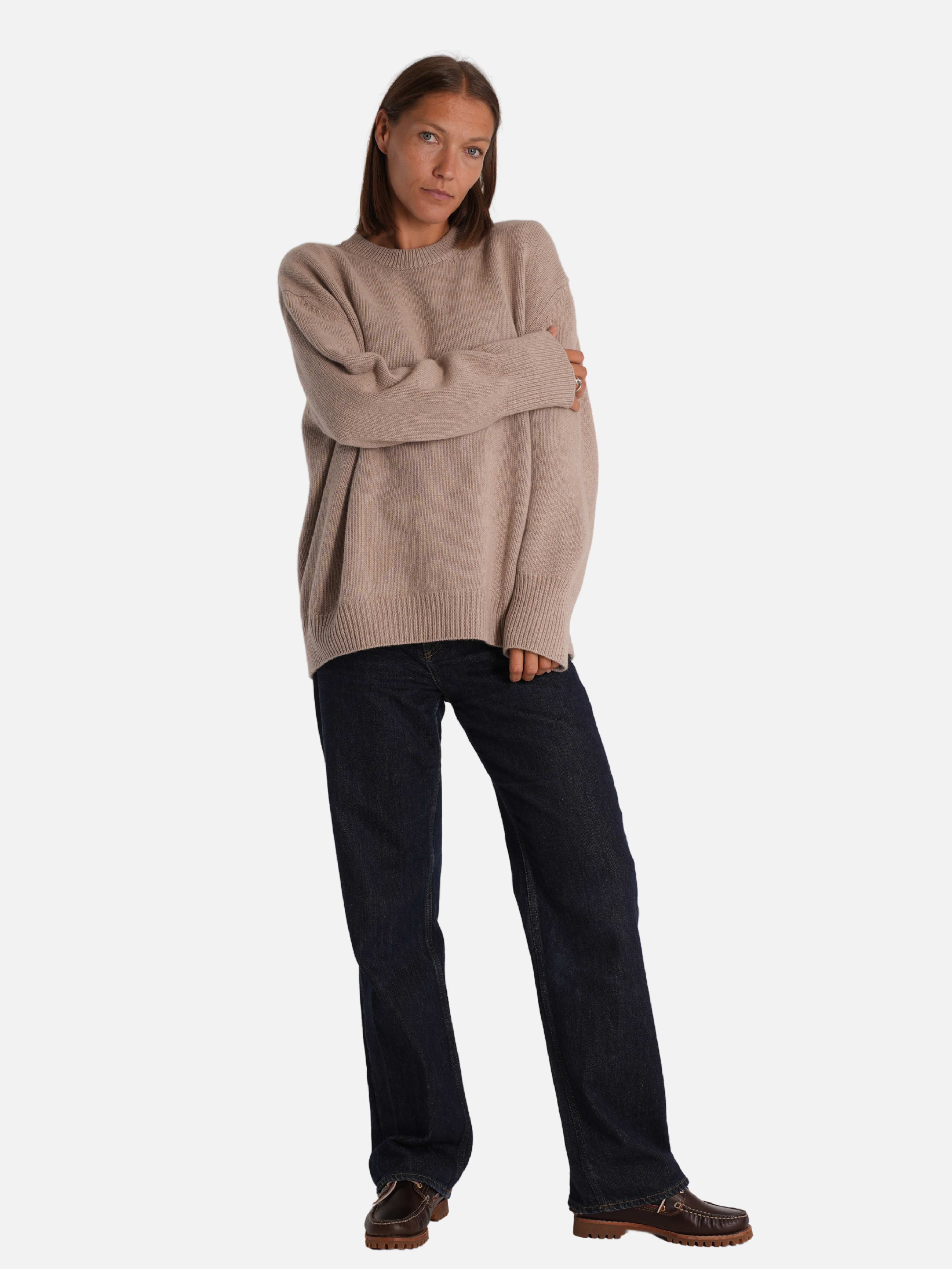 Camilla wool sweater - Sand