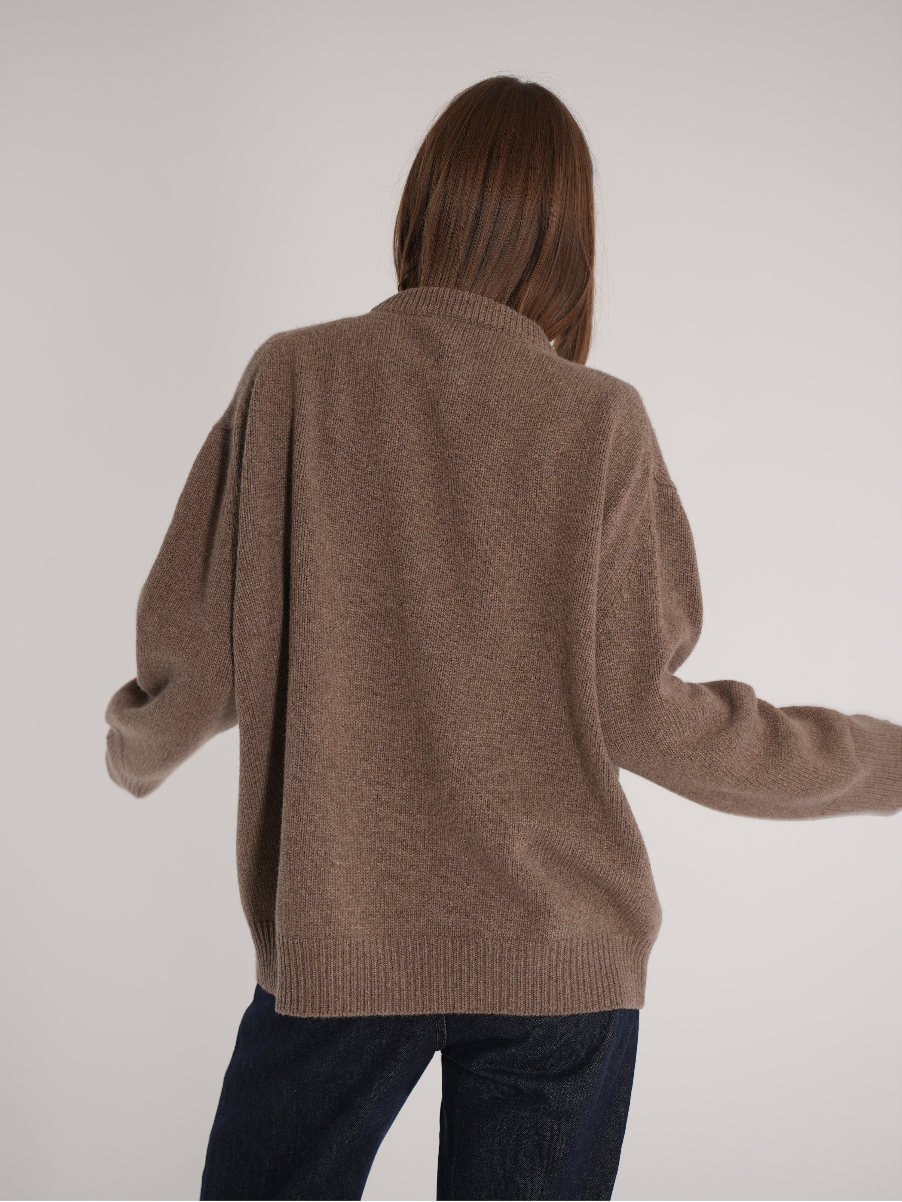 Lana wool sweater - Brown