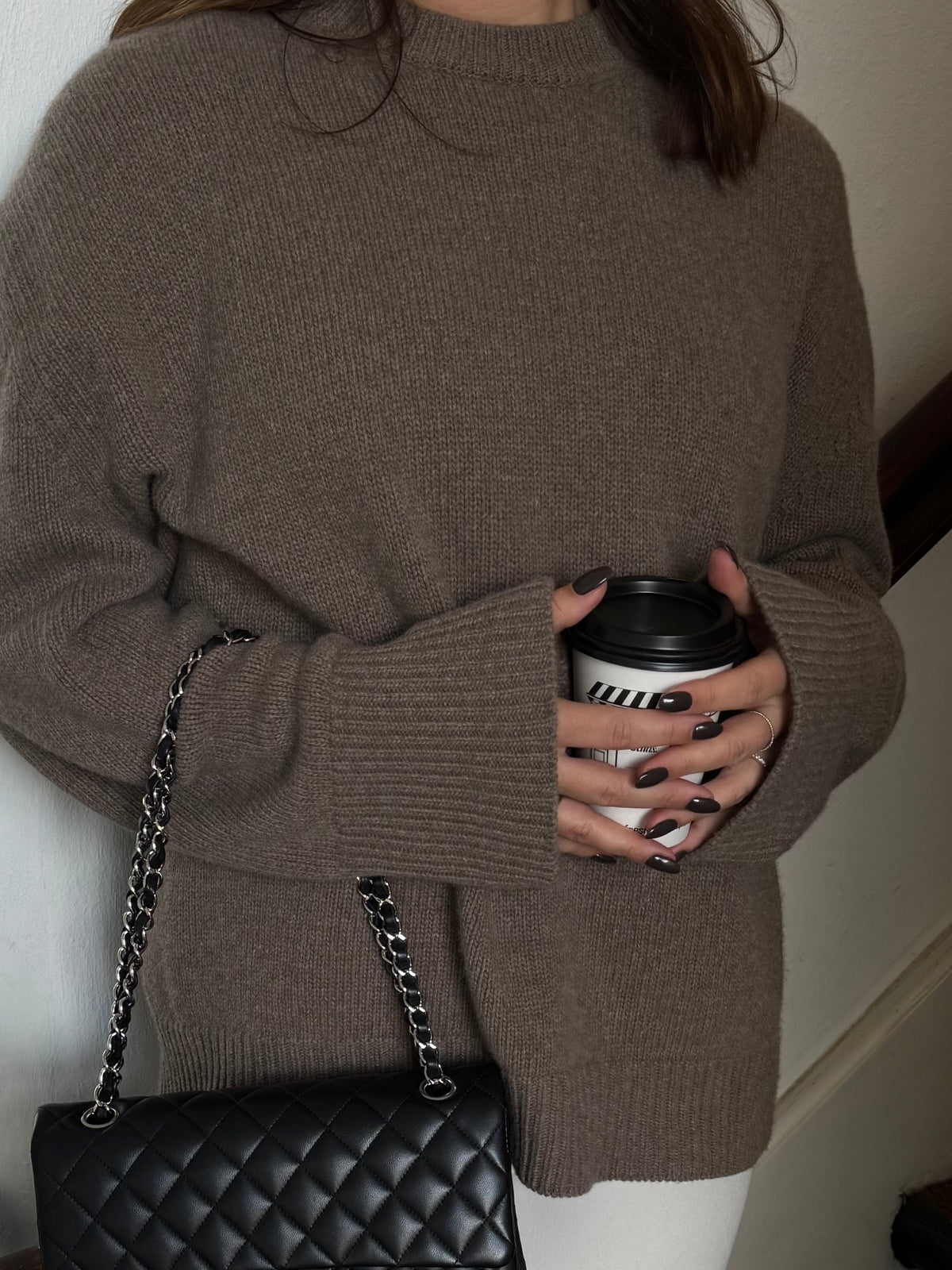 Lana wool sweater - Brown