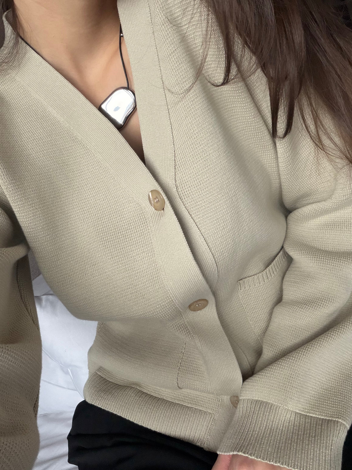 Fiore cardigan - Ivory