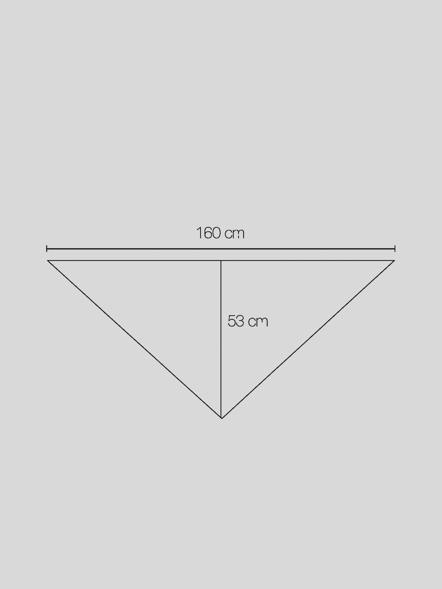 Como cashmere scarf - Greige