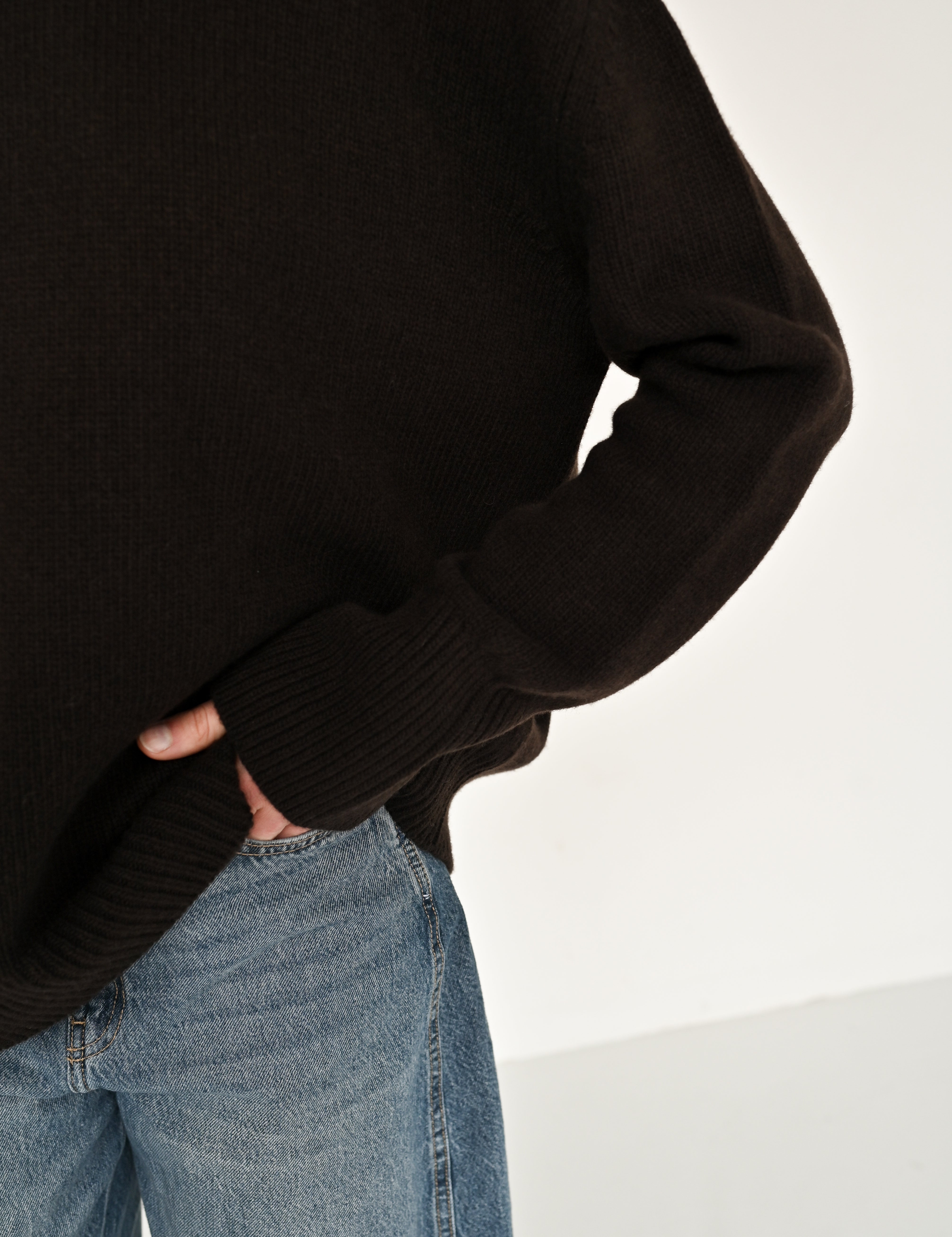 Neve wool sweater - Espresso