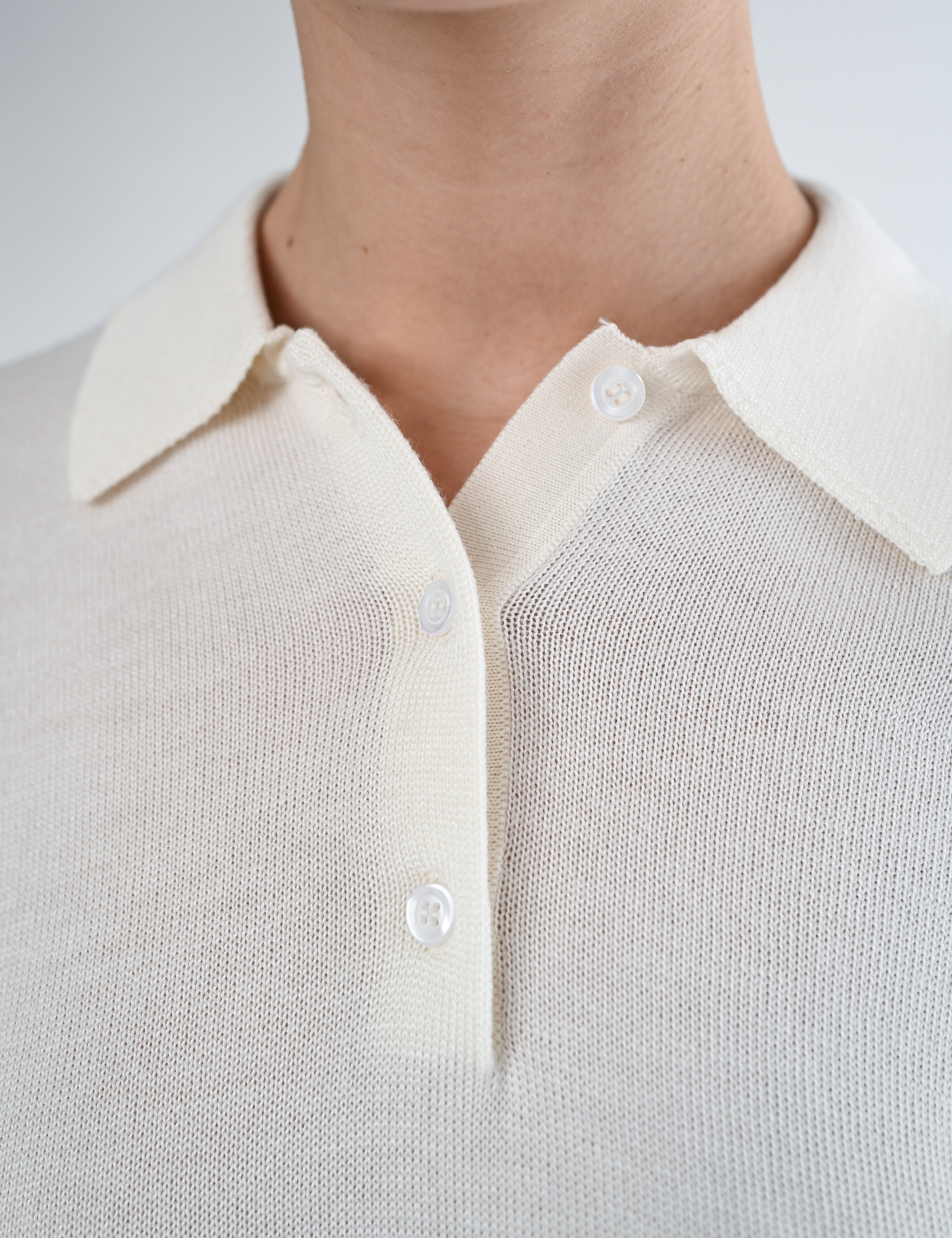 Luce polo - Offwhite