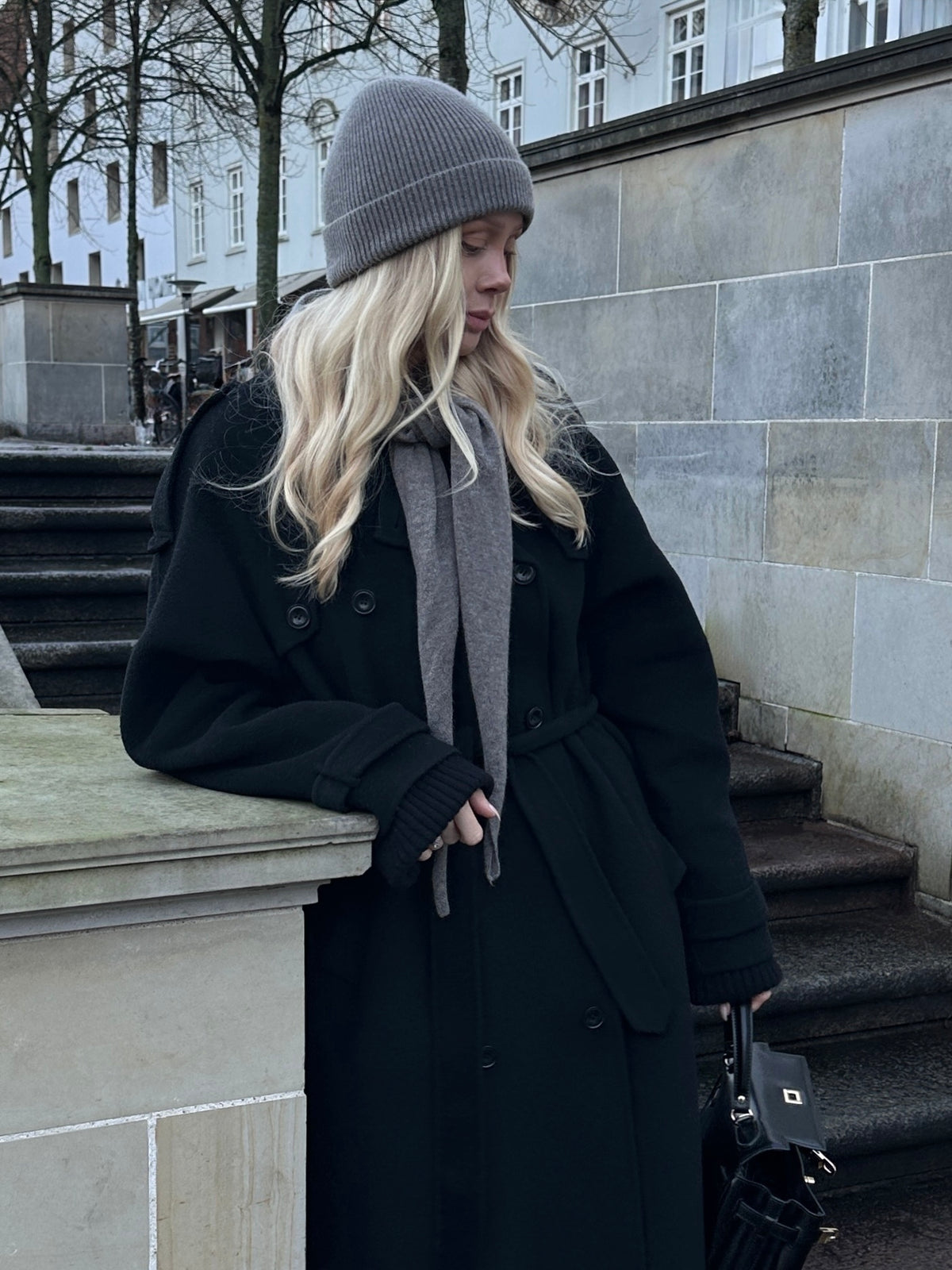 Como cashmere beanie - Greige