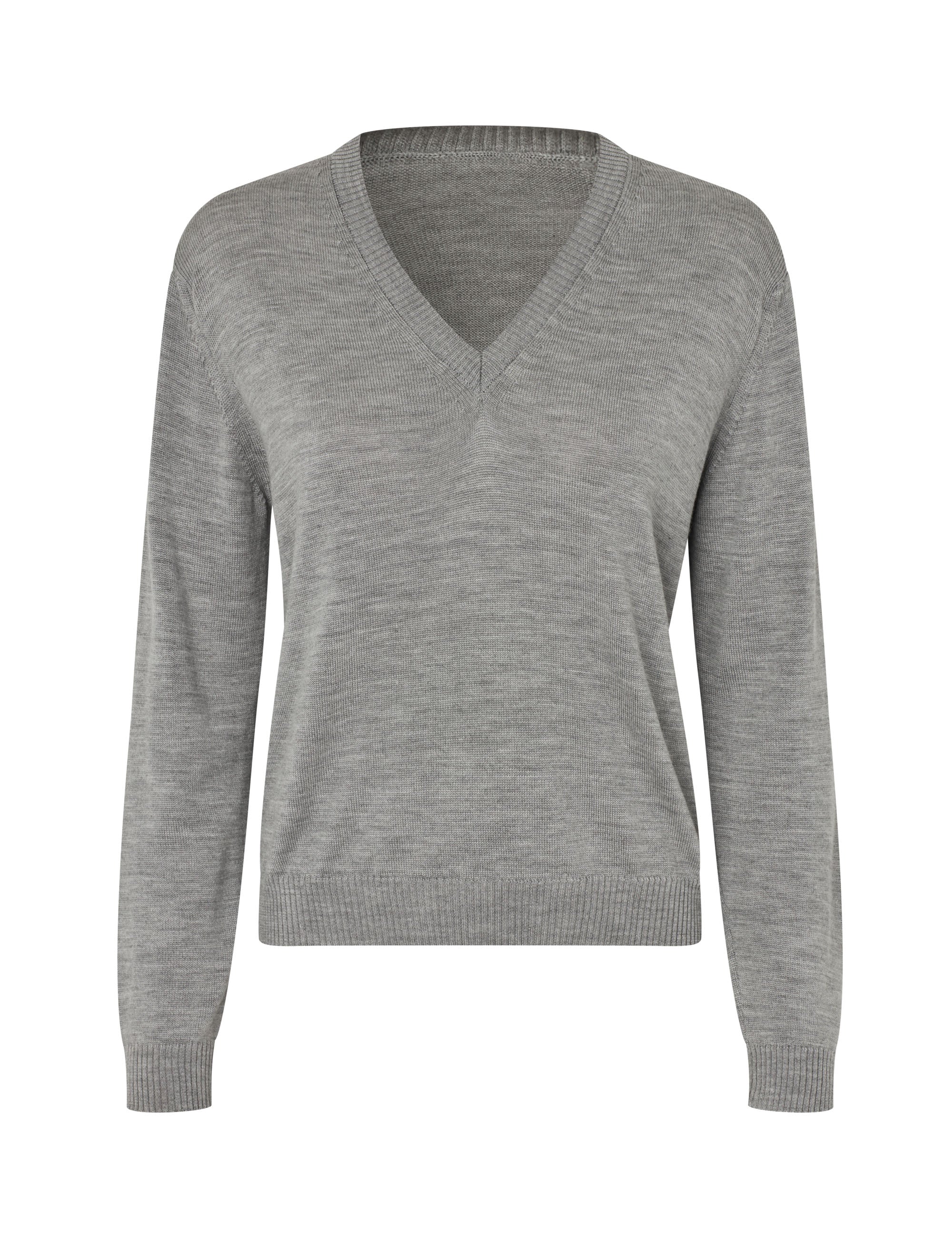 Ola v-neck - Grey