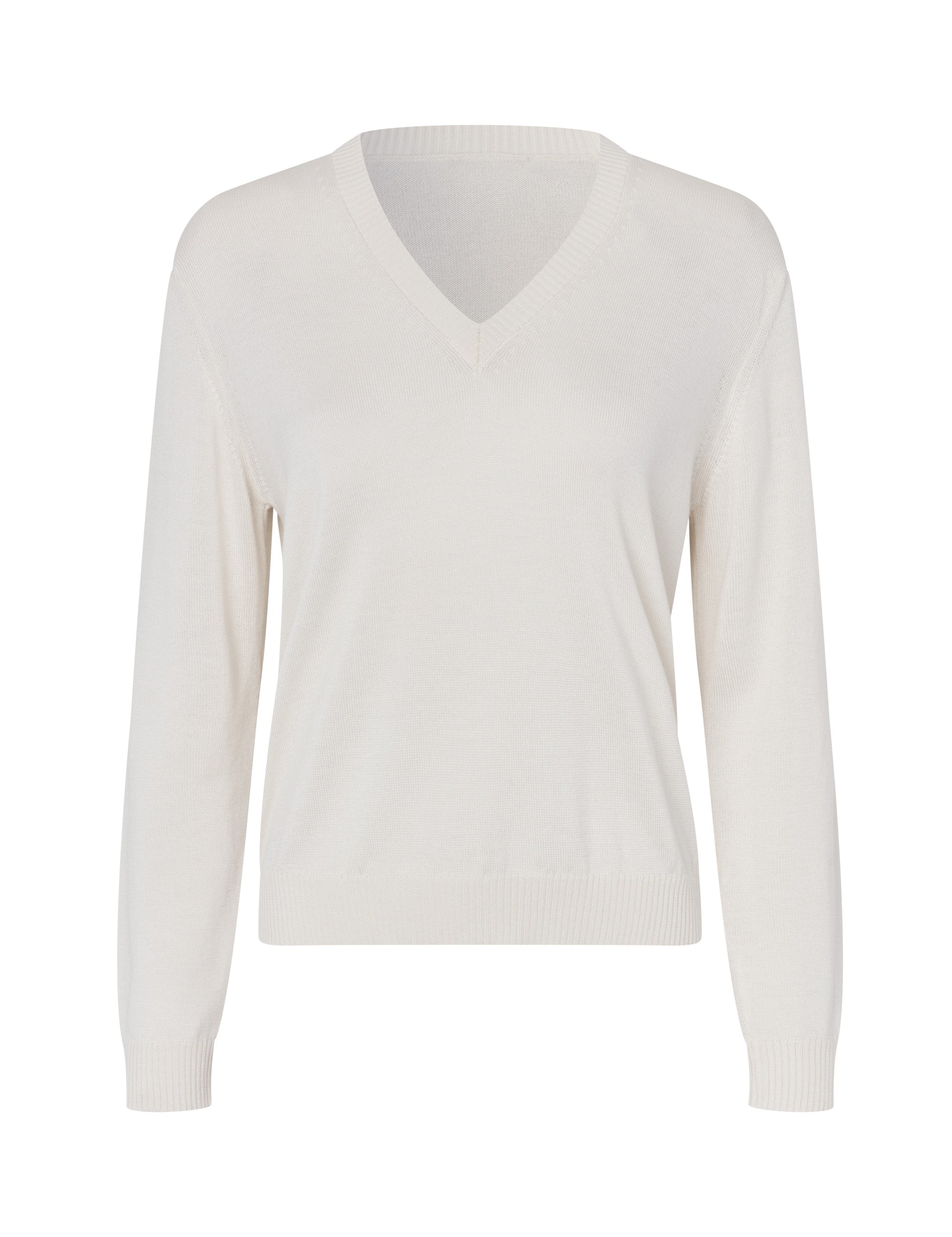 Ola v-neck - Offwhite