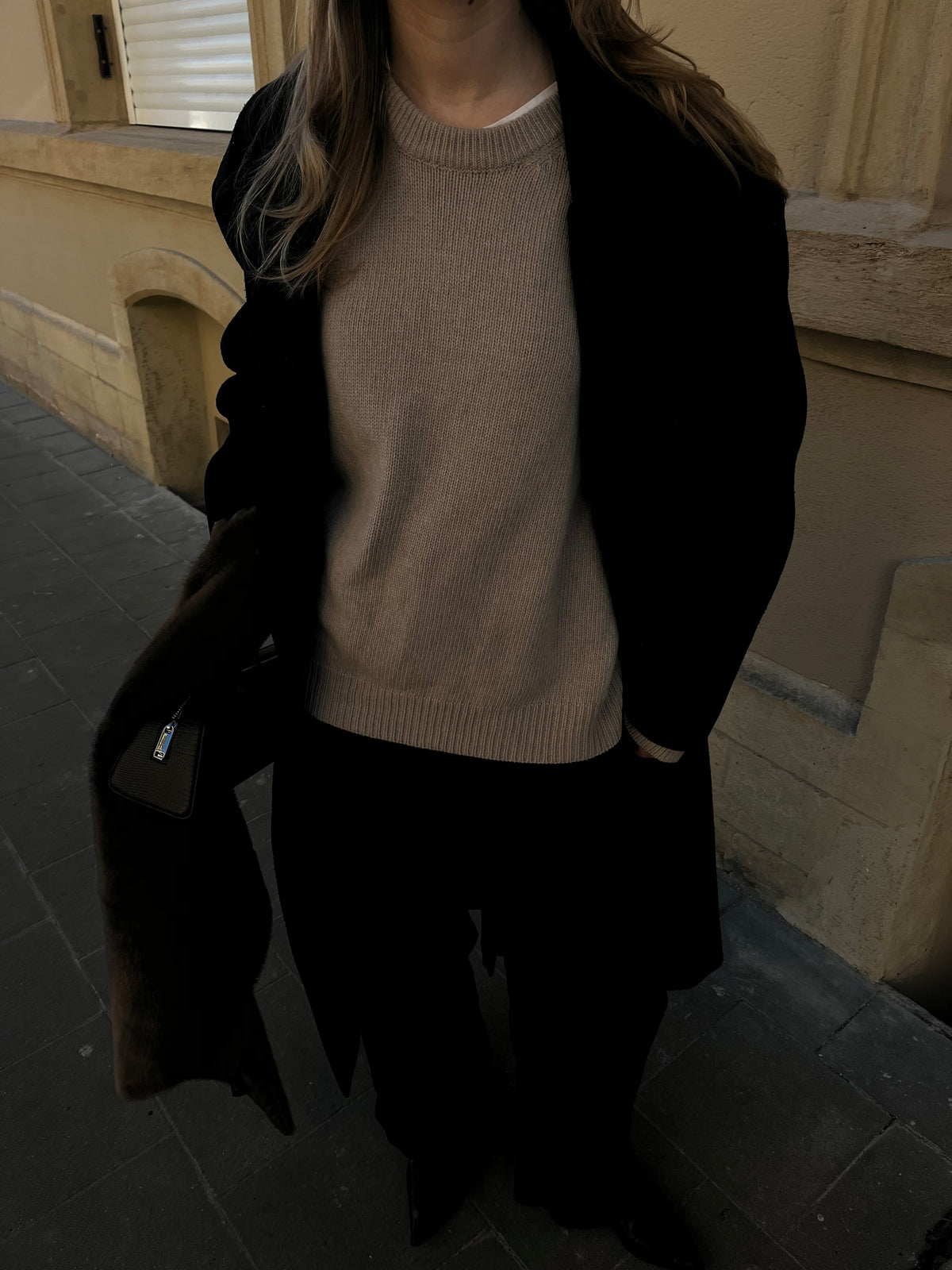 Lana wool sweater - Sand